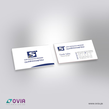 Business Card For Saba Insurance Ovia Technologies